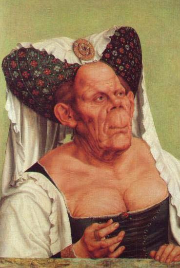 Quentin Matsys A Grotesque Old Woman China oil painting art
